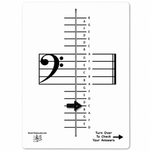 Load image into Gallery viewer, Ledger Lines Teacher (Treble Clef & Bass Clef)