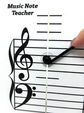 Load image into Gallery viewer, NEW and IMPROVED! Music Note Teacher (All-In-One Flashcard)