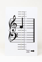 Load image into Gallery viewer, Basic Student Start Up Kit (Save 15%) Grand Staff Dry Erase Magnetic Board & Music Note Teacher