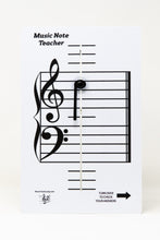 Load image into Gallery viewer, NEW and IMPROVED! Music Note Teacher (All-In-One Flashcard)