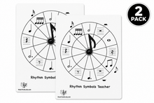 Load image into Gallery viewer, Rhythm Symbols Teacher (2 Pack) Save 4% ($1.00)
