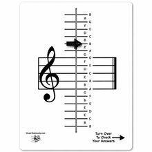 Load image into Gallery viewer, Ledger Lines Teacher (Treble Clef &amp; Bass Clef)
