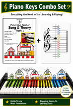 Load image into Gallery viewer, Piano Keys Combo Set
