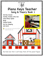 Load image into Gallery viewer, Piano Keys Teacher Song &amp; Theory Book 1
