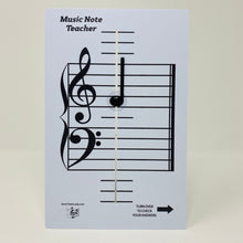 Load image into Gallery viewer, Grand Staff Dry Erase Magnetic Board &amp; Music Note Teacher Combo
