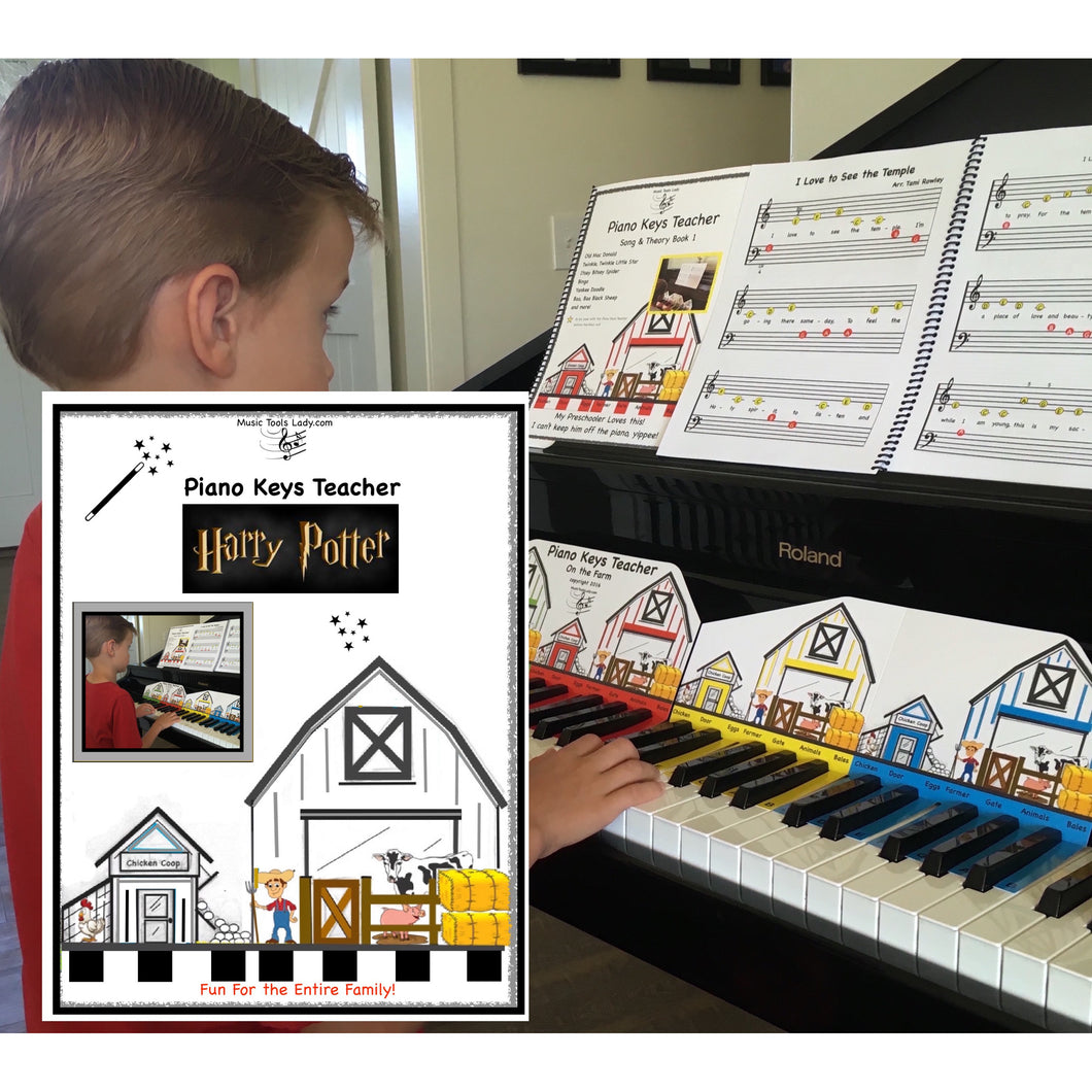 NEW! Piano Keys Teacher Combo Set - Harry Potter (Download) – Music ...