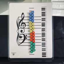 Load image into Gallery viewer, I Can Learn Music Notes!  (Magnetic Board and Note Magnets ONLY)
