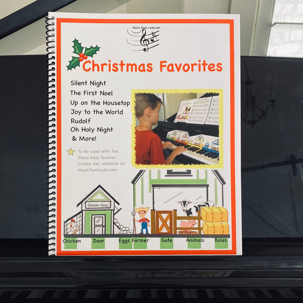 Piano Keys Teacher- Christmas Favorites  (An addition to the Piano Keys Teacher Combo Set)