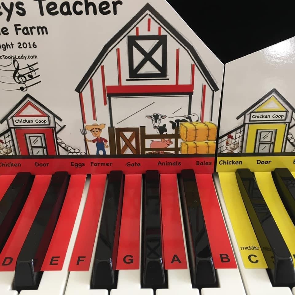 Piano Keys Teacher Only (Replacement part)