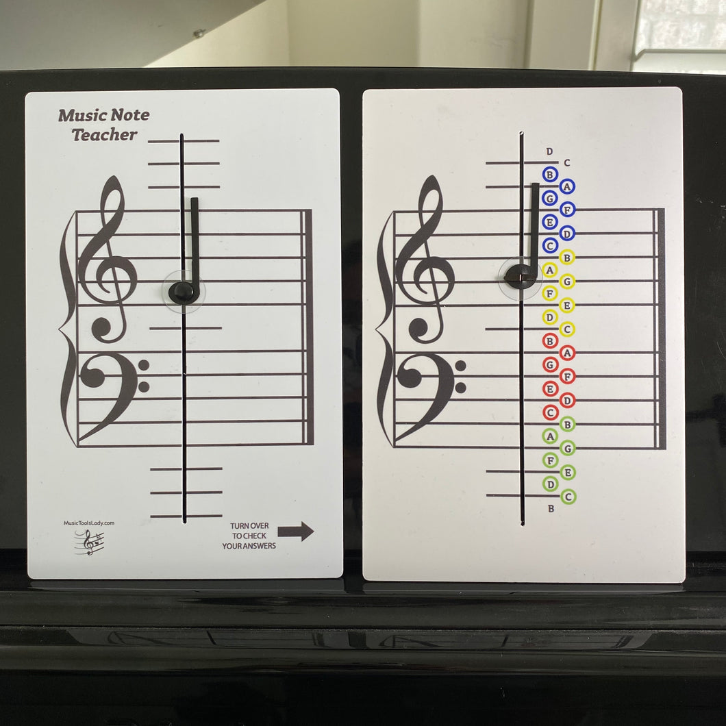 Music Note Teacher- Colored Version